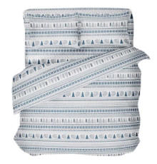 Комплект наволочок Quiet Forest SoundSleep фланель синій 50х70 см