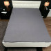 Простирадло на резинці фланелева Delicacy SoundSleep сіре 90х200 см