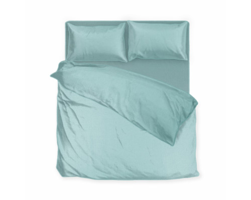 Комплект постільної білизни SoundSleep Silken сатин Полуторний 160х215 см м'ятний (2800004482103)