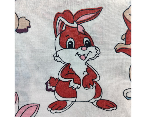 Комплект постільної білизни SoundSleep Bunnies бязь підлітковий 145х210 см (2800004995184)