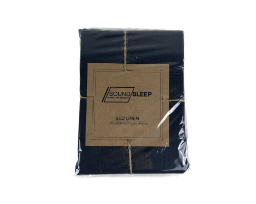 Наволочка SoundSleep Muslin Graphite 40х60 см графіт (2800005154122)