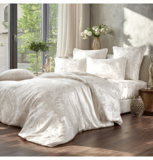 Наволочка SoundSleep Jacquard Nonpareil Noble Cream сатин-жаккард 50х70 см кремова (2800005024944)