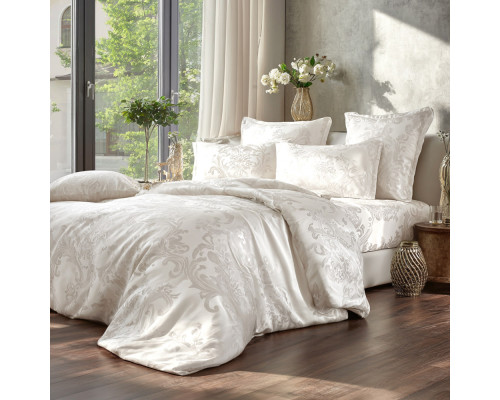 Наволочка SoundSleep Jacquard Nonpareil Noble Cream сатин-жаккард 50х70 см кремова (2800005024944)