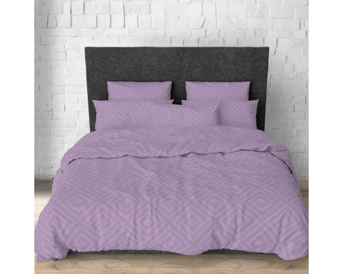 Наволочка SoundSleep Rhomb Purple бязь 50х70 см фіолетова (2800004674409)