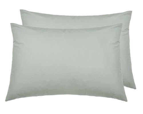 Комплект наволочок Ran-147Gray SoundSleep ранфорс сірий 70х70 см - 2 шт.