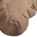 Наволочка декоративна з рюшами Muslin Coffee SoundSleep кава 45х45 см