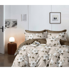 Комплект постільної білизни SoundSleep Fuenna бязь Двоспальний 175х215 см бежевий (2800004649629)