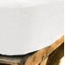 Простирадло SoundSleep Muse White Stonewash льон 150х200х30 см біле (2800004770286)