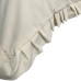 Наволочка декоративна з рюшами Stonewash Milk SoundSleep 45х45 см