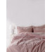 Комплект постільної білизни SoundSleep Stonewash Adriatic євро milky pastel pink рожевий