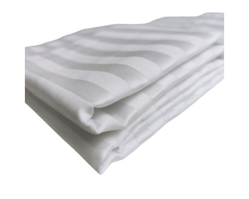Наволочка SoundSleep Stripe Sence сатин-страйп білий 40х60 см (2800005053630)