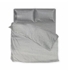 Комплект постільної білизни SoundSleep Silken сатин Сімейний 160х220 см графіт (2800004482424)