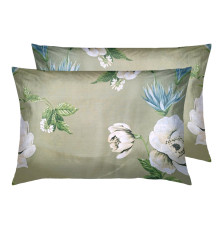 Комплект наволочок SoundSleep Solia бязь 40х60 см 2 шт зелений (2800004771948)