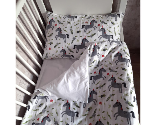 Комплект постільної білизни в ліжечко Unicorn SoundSleep Муслін