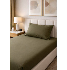 Наволочка SoundSleep 100% бавовна 45х45 см олива 140г (2800005032406)