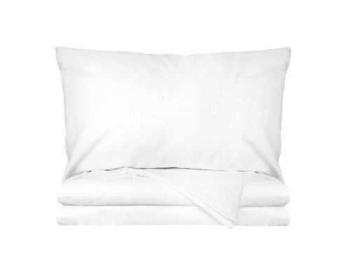 Наволочка SoundSleep Emily 130г бязь 40х60 см біла (2800004797528)