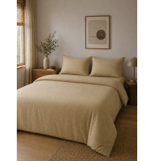 Простирадло SoundSleep Beige бязь 220х240 см бежева (2800005154146)