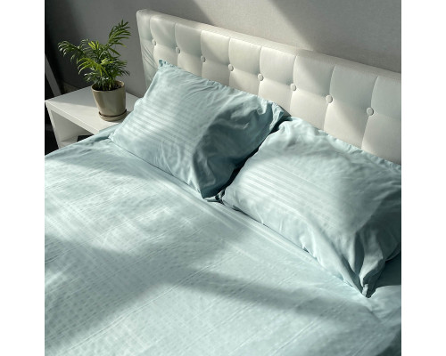 Комплект постільної білизни Emily Fiber Marine Stripe мікрофібра односпальний 150х220 см блакитний ( 2800005069143)