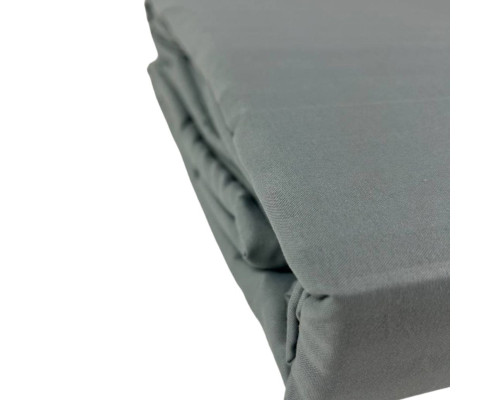 Комплект постільної білизни Fiber Grey Stripe Emily мікрофібра сірий двоспальний