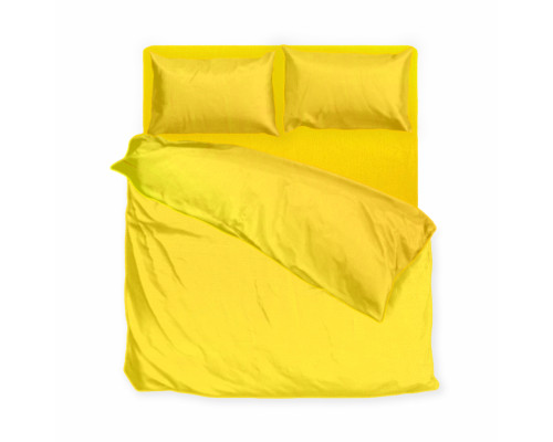 Комплект постільної білизни SoundSleep Silken сатин Полуторний 160х215 см жовтий (2800004482158)
