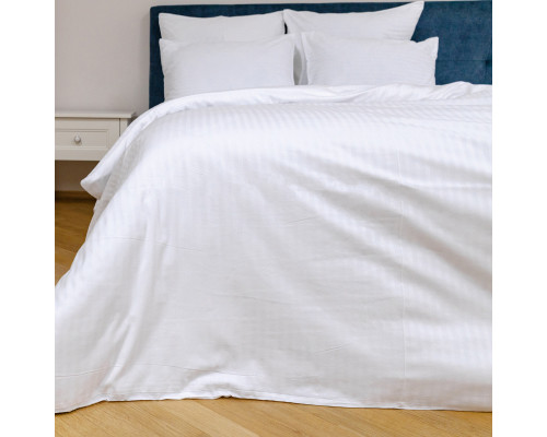 Наволочка SoundSleep Stripe сатин-страйп 40х60 см білий (2800004643993)