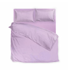 Комплект постільної білизни SoundSleep Silken сатин євро 200х220 см бузковий (2800004482066)