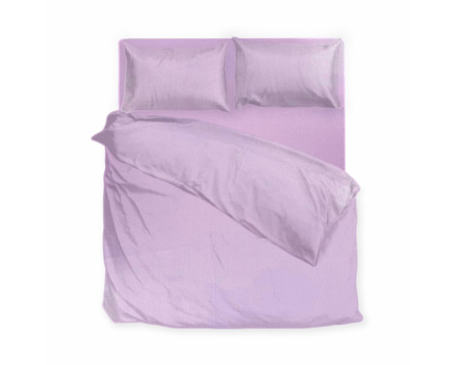 Комплект постільної білизни SoundSleep Silken сатин євро 200х220 см бузковий (2800004482066)