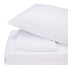 Наволочка SoundSleep Lelitt White Туреччина сатин 40х60 см 140г біла (2800005145304)