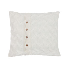 В'язана наволочка SoundSleep Varanasi молочна