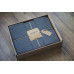 Комплект постільної білизни SoundSleep Stonewash Adriatic полуторний dark gray сірий