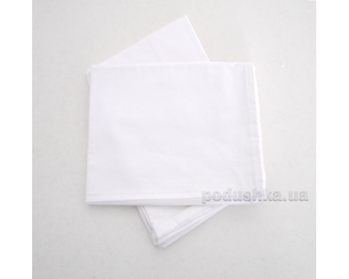 Комплект наволочек SoundSleep White ранфорс 50х70 см 2 шт білий (91576880)