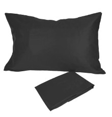 Комплект наволочок SoundSleep Silken сатин 50х70 см чорний (2800004482233)