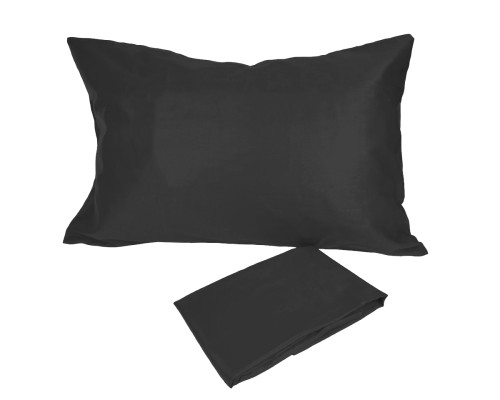 Наволочка SoundSleep Silken сатин 50х70 см чорний (2800004522045)