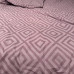 Простирадло на гумці SoundSleep Rhomb Brown бязь 160х200х20 см коричневе (2800004674669)