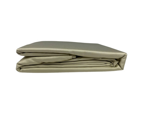 Комплект постільної білизни SoundSleep Silken сатин Полуторний 160х215 см бежевий (2800004482356)