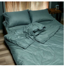 Наволочка Fiber Green Stripe Emily мікрофібра зелений 50х70 см