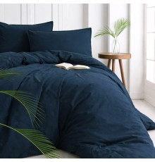 Наволочка SoundSleep Stonewash Adriatic dark blue 40х60 см темно-синя (2800005033366)