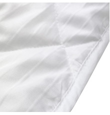 Наматрацник стьобаний Comfort Night SoundSleep з бортом білий 140х200 см