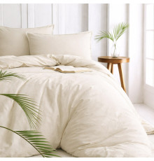 Наволочка SoundSleep Stonewash Adriatic Dark Milk 50х70 см молочна (2800005036152)