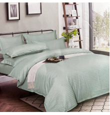 Наволочка Emily Fiber Mint Stripe мікрофібра 50х70 см м'ятний (94164169)