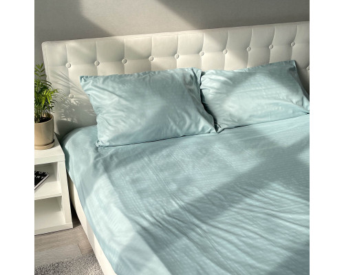 Комплект постільної білизни Emily Fiber Marine Stripe мікрофібра односпальний 150х220 см блакитний ( 2800005069143)