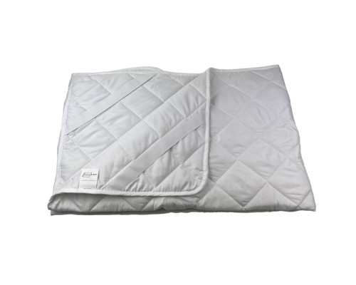 Наматрацник антиалергенний стьобаний Twin SoundSleep з гумками по кутах 90х200 см