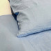 Простирадло на резинці фланелева Delicacy SoundSleep блакитна 90х200 см