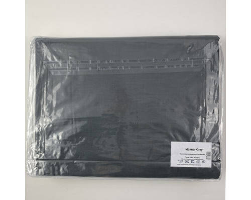 Простирадло на гумці Manner Grey SoundSleep бязь 90х200 см