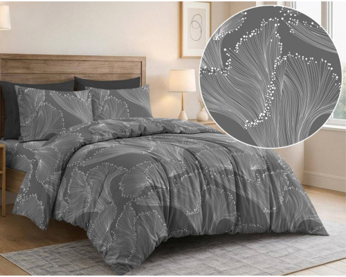 Комплект постільної білизни SoundSleep Fantasy Mist бязь-голд двоспальний 175х215 см (2800005185768)