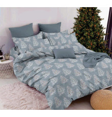 Комплект постільної білизни SoundSleep Winterly Тепло зимових снів бязь Двоспальний 172х205 см сірий (2800004903653)