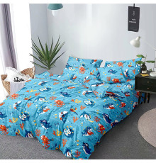 Наволочка SoundSleep Maritime сатин 50х70 см блакитний (2800004734134)