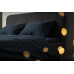 Комплект постільної білизни SoundSleep Stonewash Adriatic сімейний dark blue синій