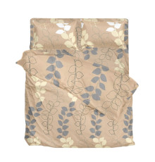 Комплект постільної білизни SoundSleep Nenia Si бязь Полуторний 160х215 см жовтий (2800004797566)