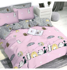 Наволочка Lovely kitten pink SoundSleep бязь 40х60 см